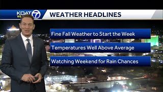 Eric KOAT 7 Weather Forecast for November 13, 2023