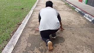 Cara melakukan teknik lari estafet bagi pemula ( Kelompok 4 )