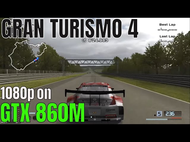 Gran Turismo 4 in 1080p HD (5X Upscale, PCSX2 1.5.0) 