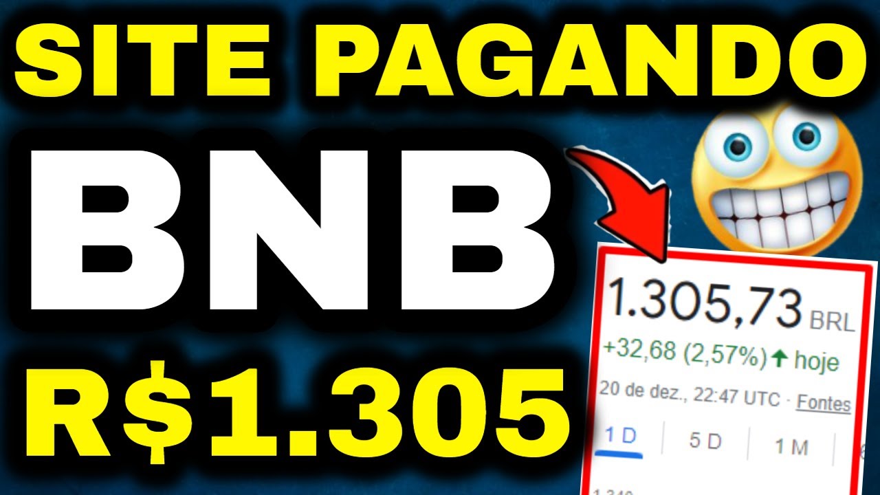 COMO GANHAR BNB COIN POR DIA R1.305 REAIS (SITE PAGA AUTOMÁTICO) Como