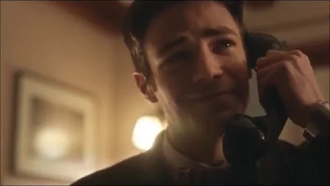 The Flash 2x13 Barry Talks to his Mother on the phone. [HD]