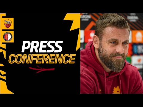 🟨 LIVE 🟥 La conferenza stampa di Daniele De Rossi e Bryan Cristante alla vigilia di Roma-Feyenoord