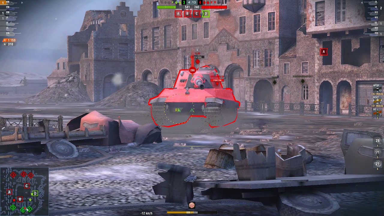 wotblitz WOT Blitz / IS-5 / 3 kills / 3 552 dmg