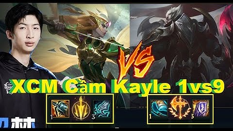 Trận Đấu Siêu Mãn Nhãn Của Xiao Chao Meng Cầm Kayle 1 Vs 9/Dariuslol