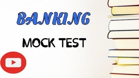 MOCK TEST || BANKING || CSEB EXAM PREPARATION