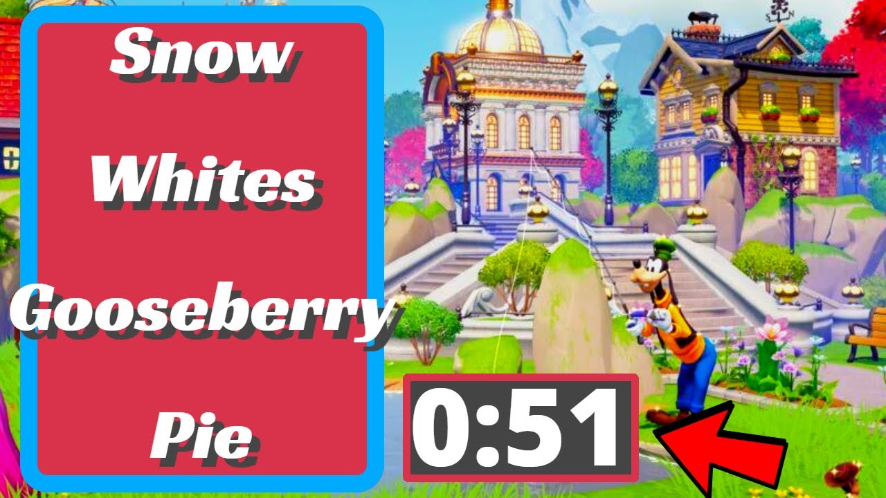 How to Make Snow Whites Gooseberry Pie in Disney Dreamlight Valley
