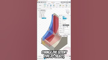 Fusion360: Extrude Offset #3dprinting #fusion360 #fusion360tutorial