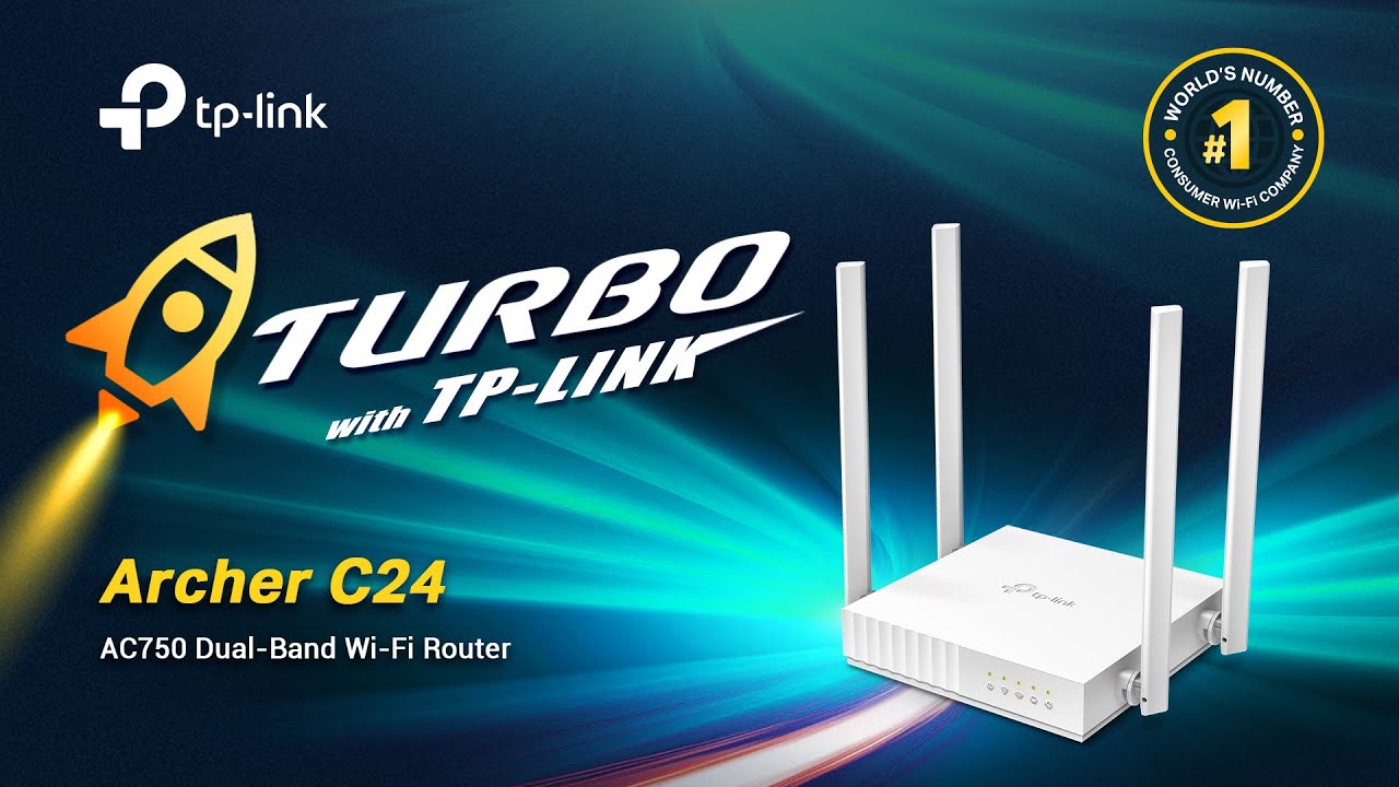 TP-Link Archer C24 - AC750 Dual-Band Wi-Fi Router Wireless Speed Test -  YouTube