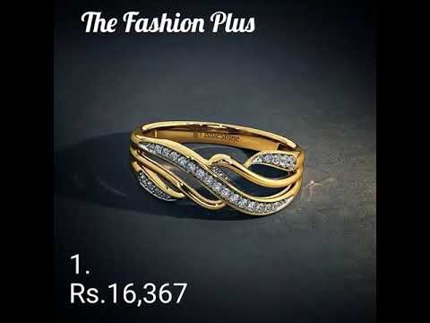 Diamond Rings Designs with PRICE By BLue Stone