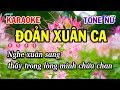Karaoke Đoản Xuân Ca Tone Nữ ( G ) Nhạc Xuân Mới 2025 | Karaoke Siêu Thị