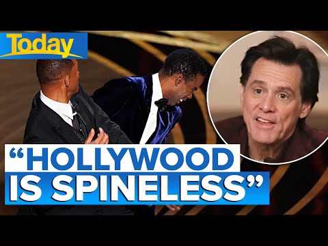 Jim Carrey condemns Oscar’s standing ovation for Will Smith | Today Show Australia