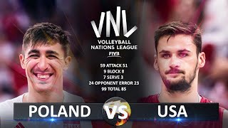 Poland vs USA | Gold Medal Match | Men's VNL 2023