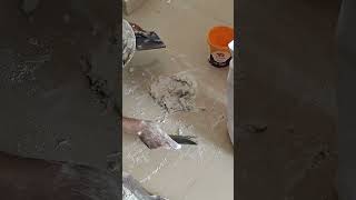 How to Prepare Wall palster teaching Putty apply#viral #shorts