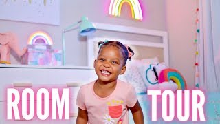 Toddler Room Tour | Rainbow Kids Bedroom!