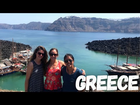 Backpacking Greece on a Budget| TOP Sights in Athens, Santorini, Tholos Naftilos, Therasia