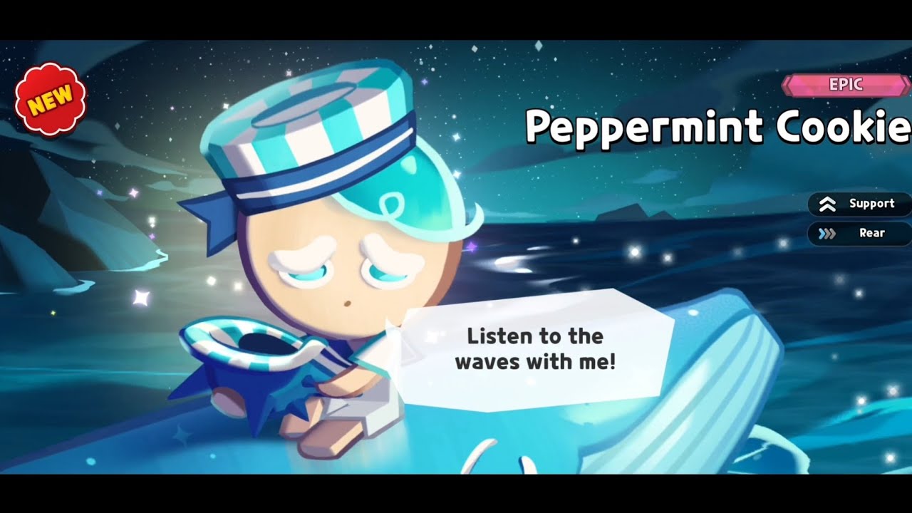 Cookie run kingdom peppermint