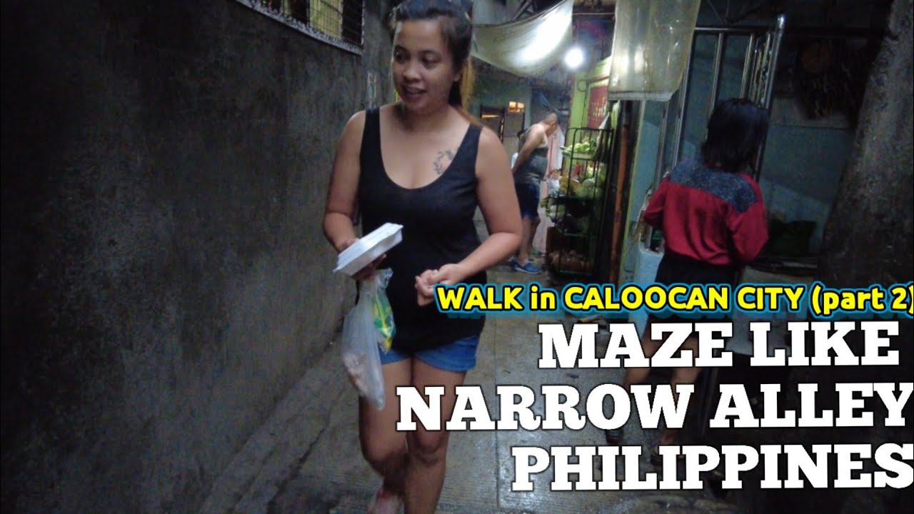 MAZE LIKE NARROW ALLEY, PHILIPPINES pt. 2| Can you go back where you came from? | Walk in Caloocan