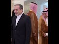 Iranian Foreign Minister Visits Saudi Arabia The First Stop Of His Gulf Tour 