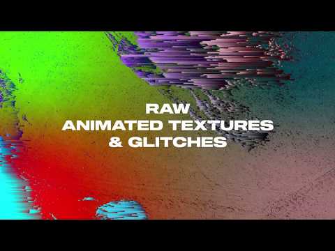 Raw Animated Texture and Glitches - Download Now