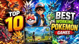 TOP 10 Best Working Pokemon Games For Android 😍🔥 New Pokemon Games Mobile 2026 screenshot 3