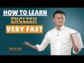 HOW TO LEARN ENGLISH VERY FAST | Best Speech By Jack Ma