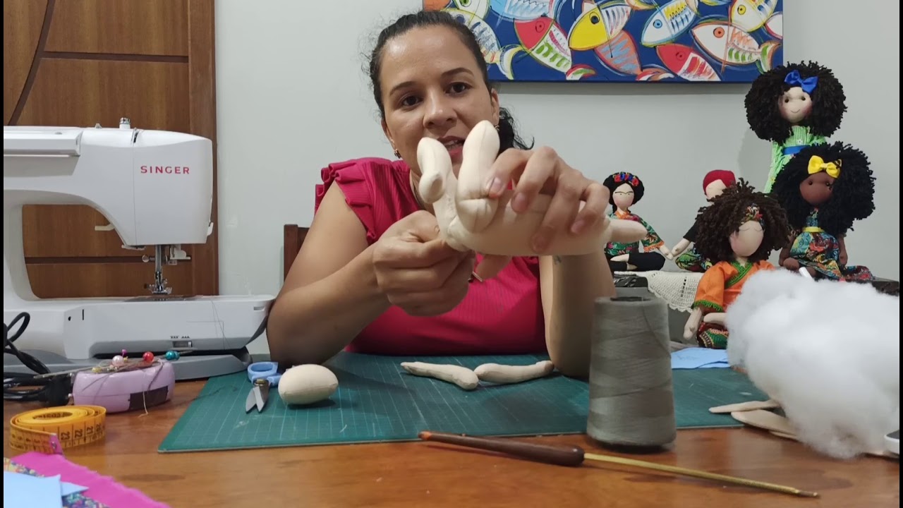 PASSO A PASSO BONECA ZEN - YOGA MEDITANDO