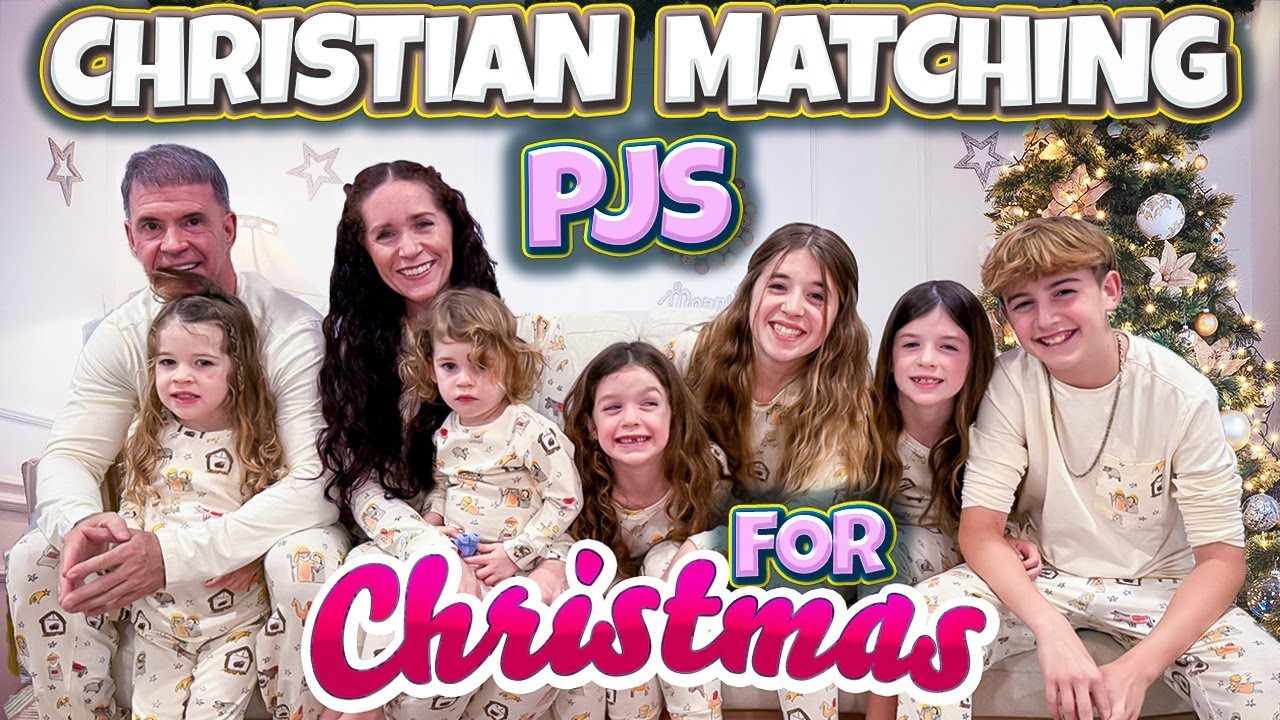 Лучшие рождественские пижамы для христианских семей | Обзор Holy Pals + Пижамы с рождественскими ...