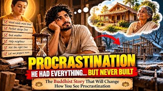 He Had Everything… Yet He Never Started | A Buddhist Story About Procrastination