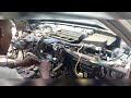 TOYOTA CAMRY Dashboard removal and Evaporator replacement.