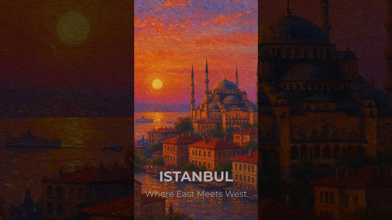 Istanbul – Where East Meets West 🌉 | Skyline Soundscapes
