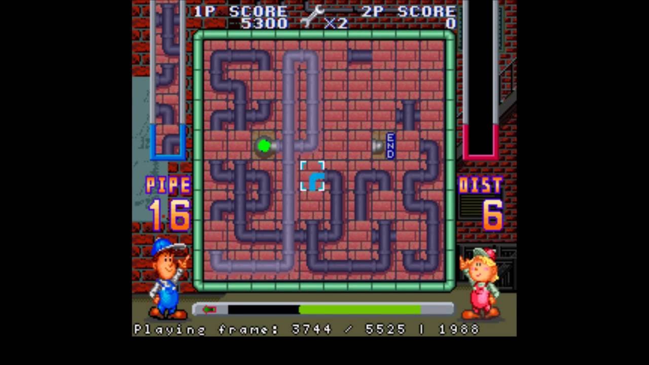 Pipe Dream (SNES) - All Squares - A1