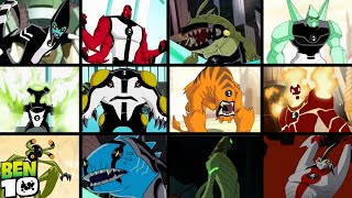 EVERY BEN 10K TRANSFORMATIONS IN CLASSIC SERIES | BEN 10