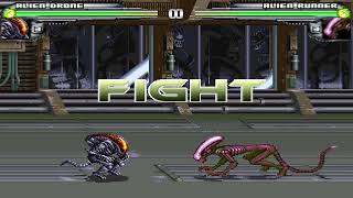 Alien vs Predator M.U.G.E.N - Alien Drone vs Alien Runner screenshot 1
