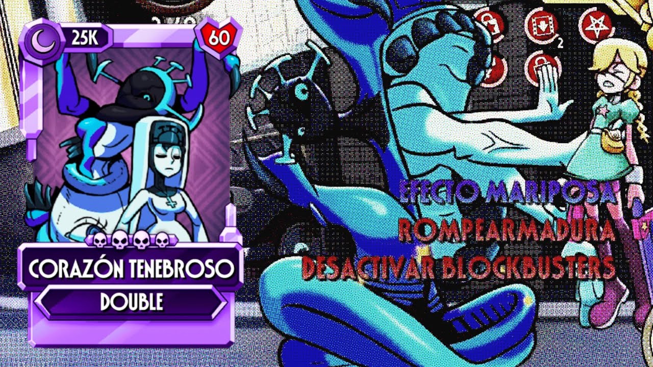 🍆Double Corazon Tenebroso    🍆DoubleHeart of Darkness   Skullgirls Mobile
