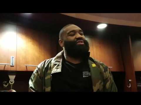 Kyle O'Quinn on joy of seeing Kristaps Porzingis back at Madison Square Garden