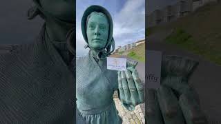 Mary Anning statue, Lyme Regis