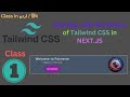 Class-01: Tailwind CSS for Beginners with Nextjs 14 - Designing a card using Flex Property in urdu