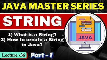 #36 Java String with Example | What is String in Java | How to Create a string in Java | Tpoint Tech