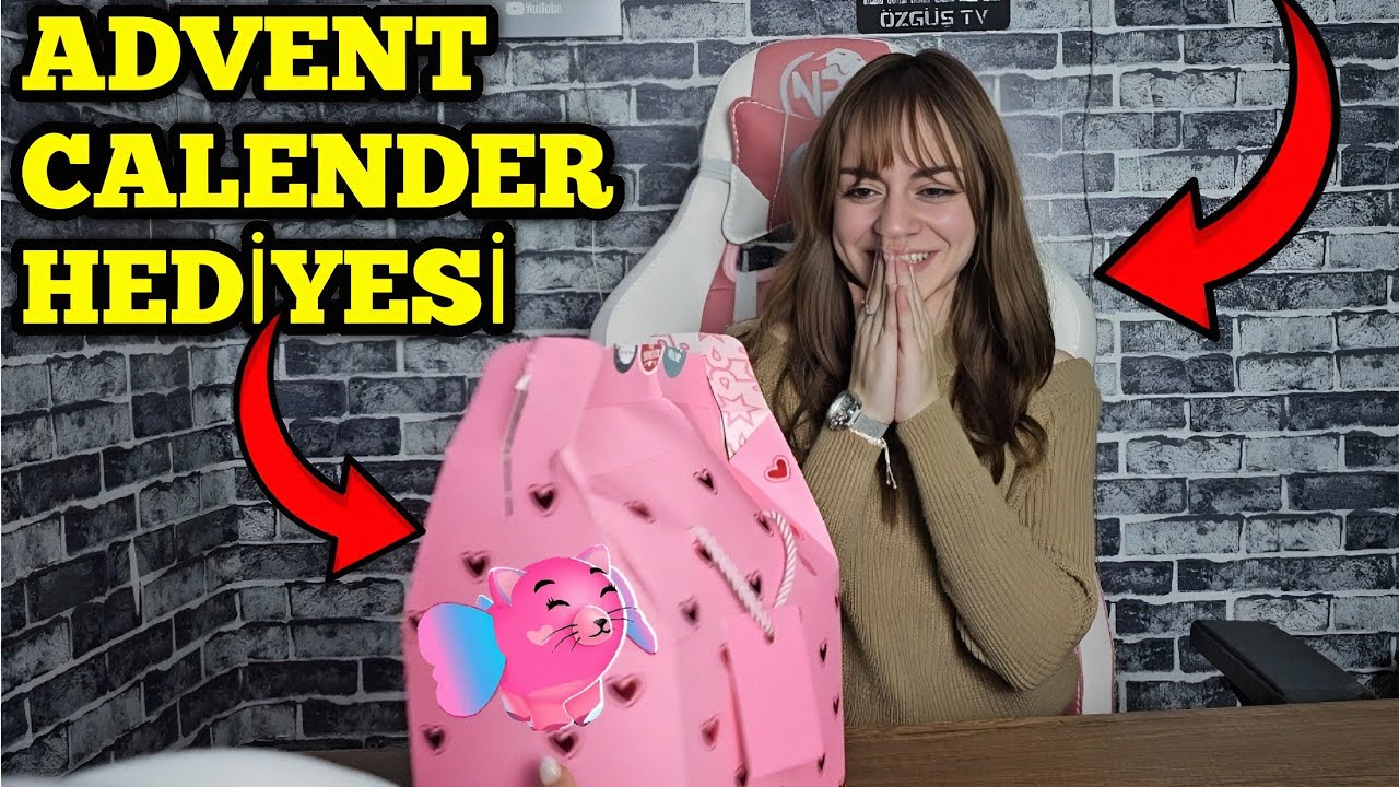 PK XD ÖZGÜŞ TV'YE YILBAŞI HEDİYEM ! ADVENT CALENDER YAPTIM🤩 | PK XD MAYA