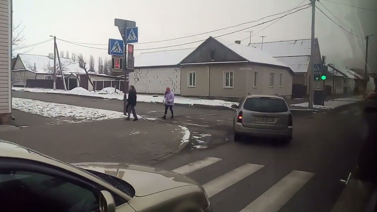 Пинск. Вид из автобуса №6.