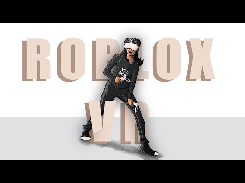 لعبت روبلوكس بلVR (ضحك موتتت مع مايك) l  روبلوكس - ROBLOX