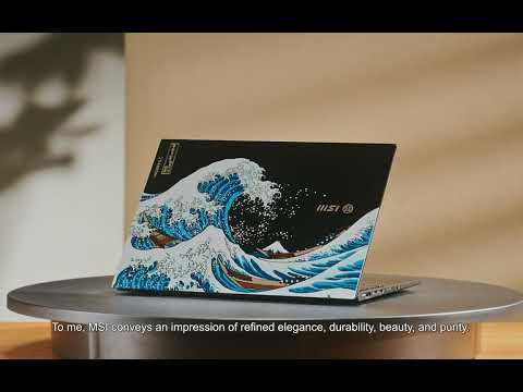 MSI Prestige 13 AI+ Ukiyo e Edition - MSI Artisan Collection (4K) | MSI India