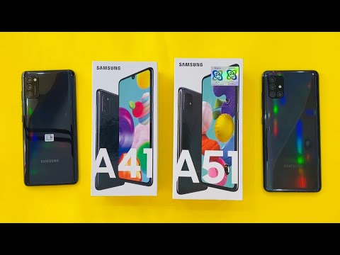 Samsung Galaxy A41 vs Samsung Galaxy A51