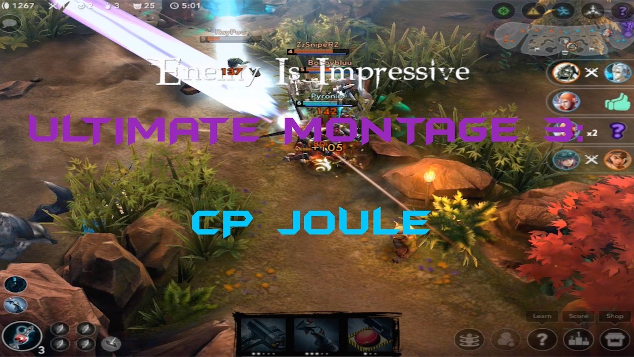 Vainglory Gameplay: Fightastic's Ultimate Montage #3: Crystal Power CP JOULE