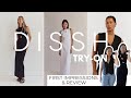 Dissh review  clothing haul  first impressions  petite tryon