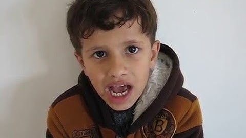 وديع يقرأ سورة الفاتحة :)