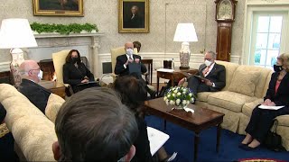 Biden Says 'We'll Get Republican Support' for Stimulus Package