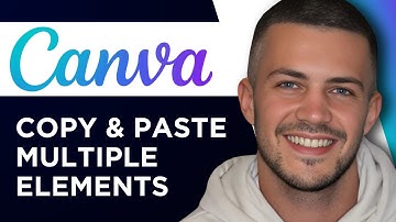 How To Copy and Paste Multiple Elements At Once in Canva (Step-By-Step)