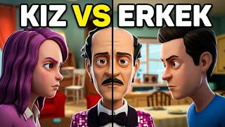 KIZ VS ERKEK EVLAT İSTEKLERE BABA TEPKİLERİ #babamerhaba #komik