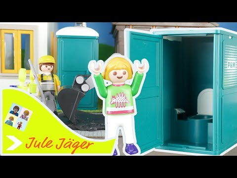 Playmobil Film deutsch - Der Toiletten-Notfall  - Kinderfilm mit Jule Jäger